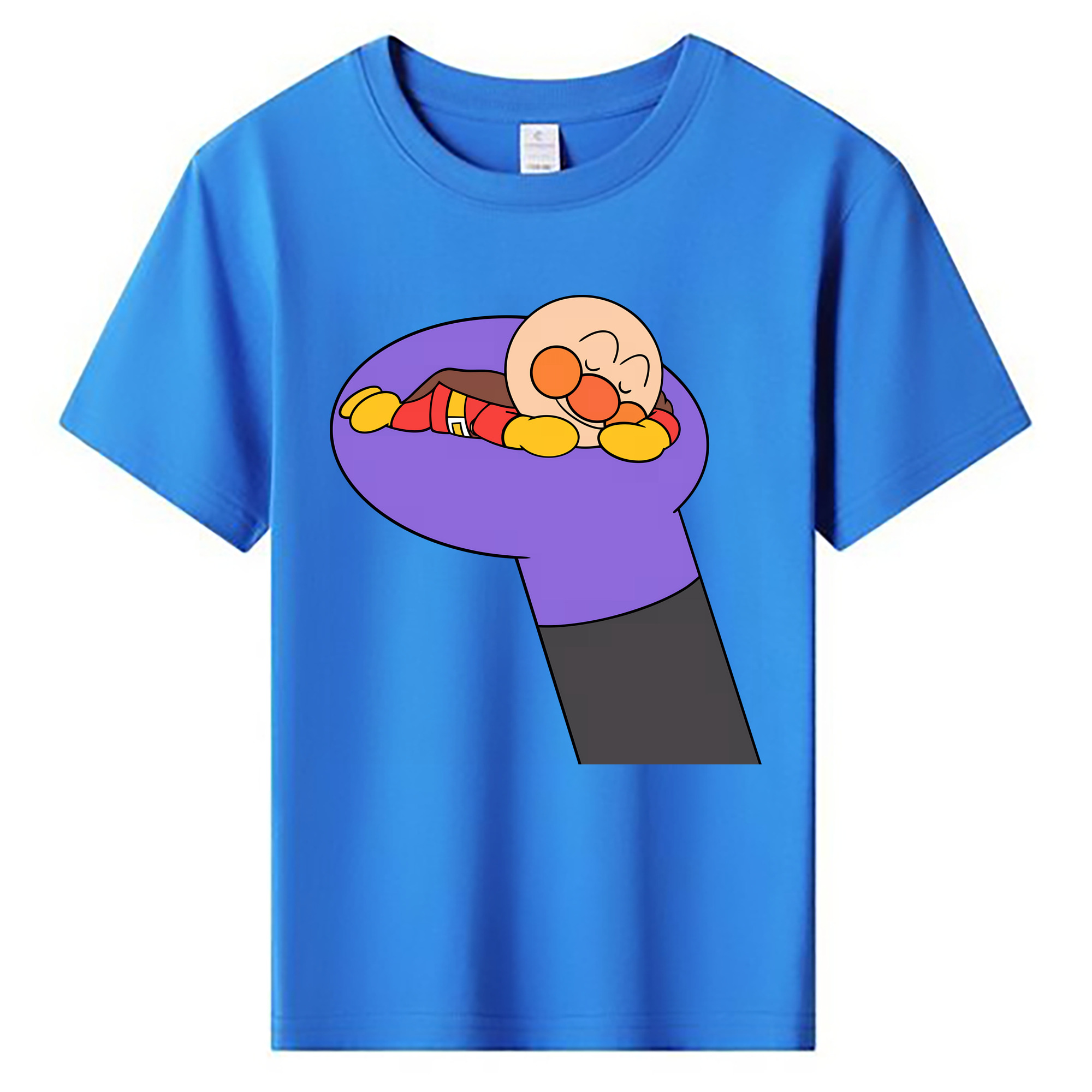 （画像用） アンパンマン Anpanman 綿100％キッズTシャツ（フロントプリント）